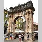 Historic Building Port Side Near Arena 3Xac Nets